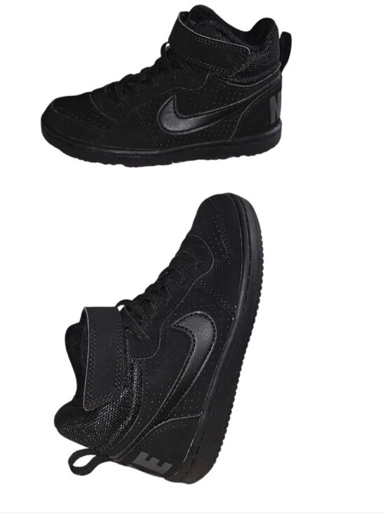 Nike Other - Nike Black High Top Sneakers US 12C Velcro